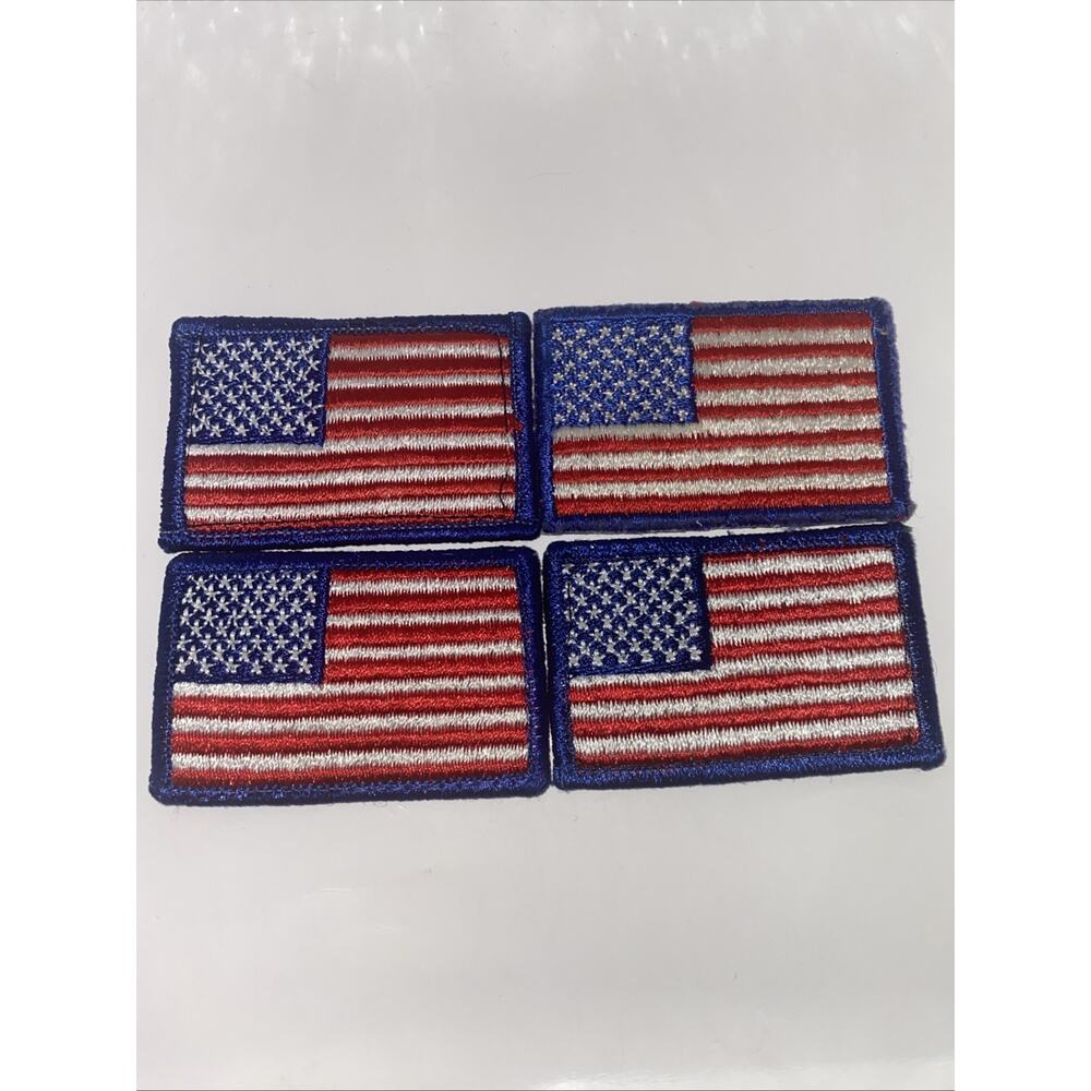 BSA USA American Flag Patch Vintage 2.5”x1.5” Preowned